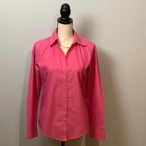 Talbots Long Sleeve Button Dress Shirt